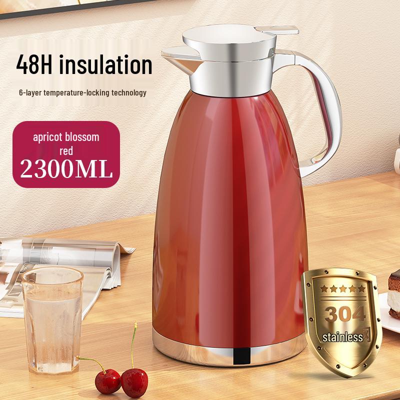 Stainless Steel Insulated Water Kettle - Large Capacity 316 Thermos Pot for Stewing Tea and Keeping Water Warm