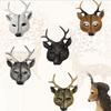 Stunning Deer Mask For Cosplay And Costume Parties Various Color Options