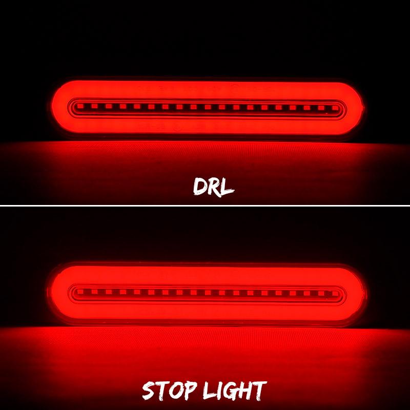 68 led Tail Light 3 in 1 LED Brake Stop Light DRL Rear Turn Signal Lamp Warning Lamp For Truck Trailer RV ATV UTV SUV 12V 24V