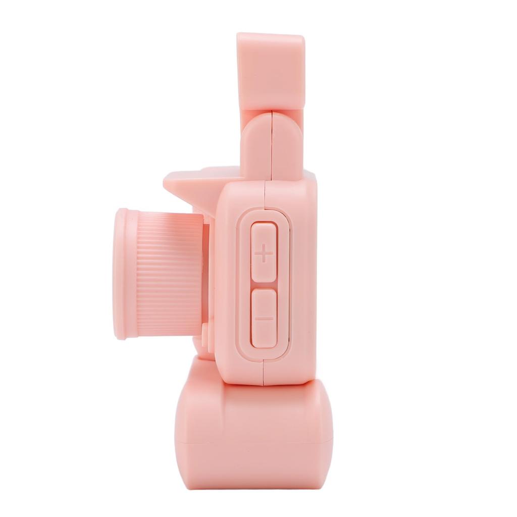 Schlüsselanhängerkamera, 1080P Mini-DV-Kamera mit Taschenlampe, 1,44-Zoll kleiner, kompakter, tragbarer Videorekorder, Reise-Camcorder für Studenten und Kinder (Rosa)