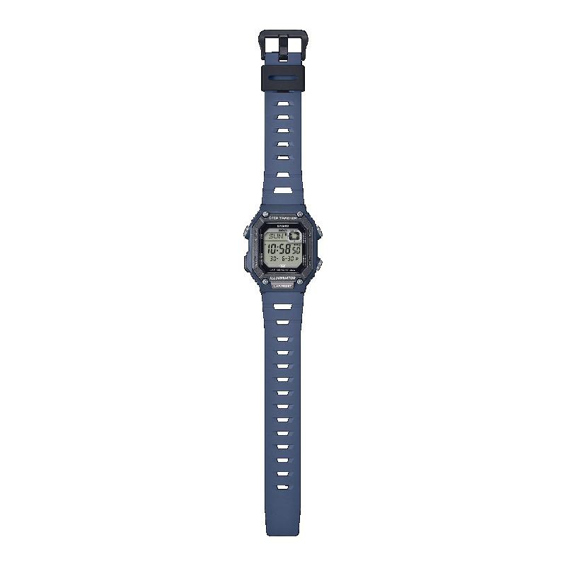 Casio Men's Resin 100M Water Resistant Digital Alarm Quartz Watch WS-B1000-2AV