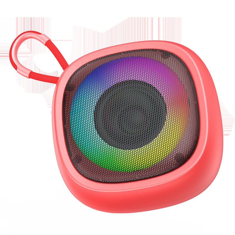 1Pc Bluetooth Speaker, Wireless Portable, Indoor & Outdoor, High Volume, Small Size, RGB Lighting