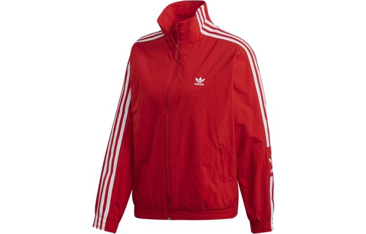 Adidas Originals Jackets Women s Red Stand Collar Moderate Other ED7539 34