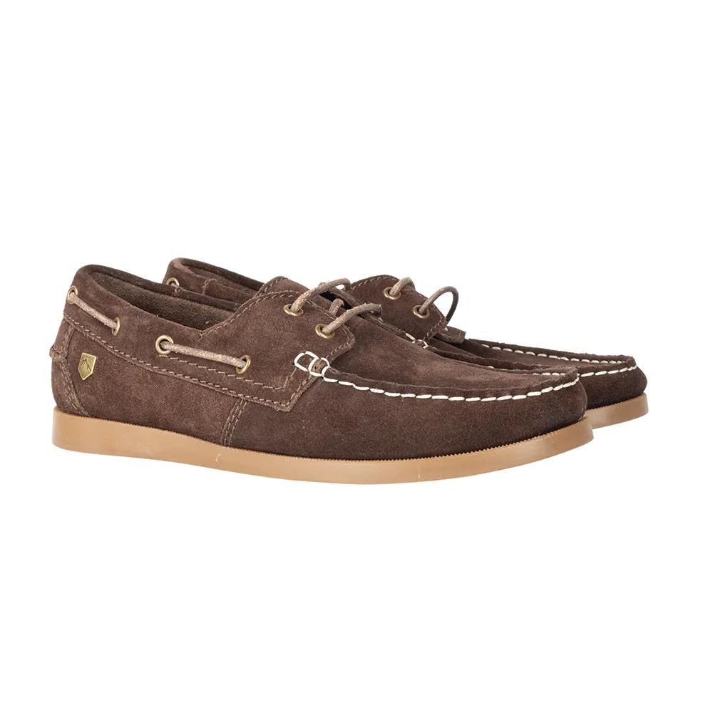 Hy Womens/Ladies Savona Calf Suede Deck Shoes