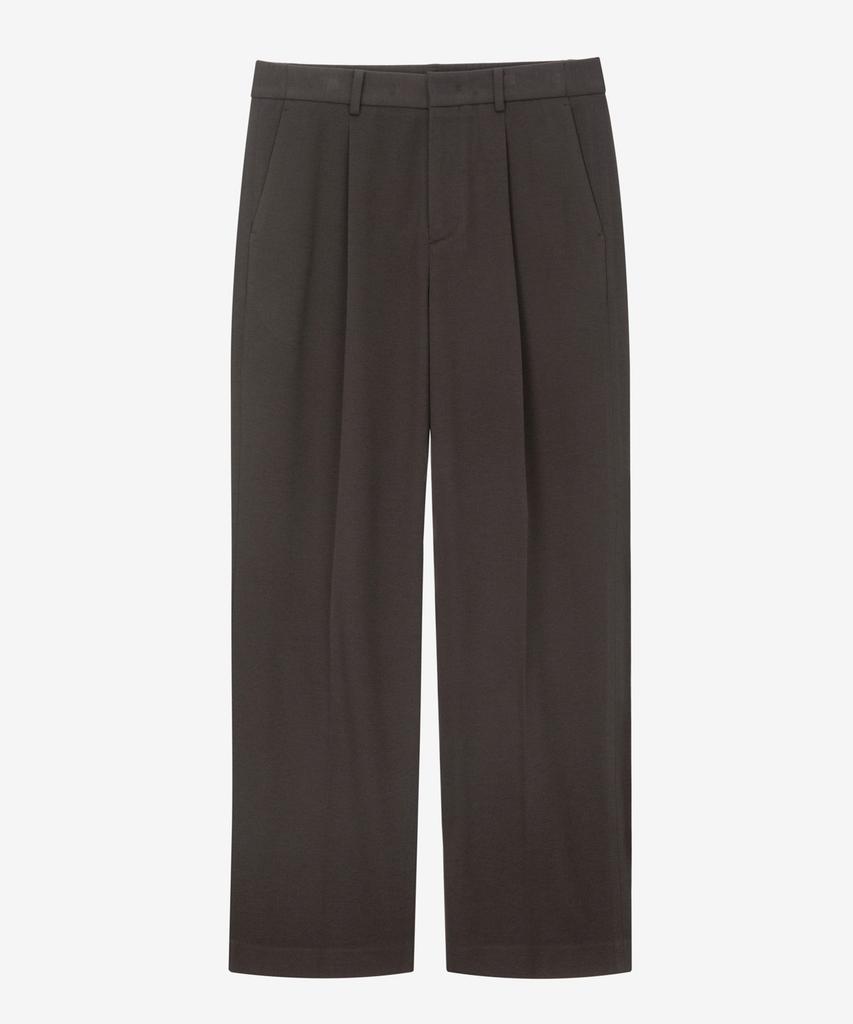 MINDBRIDGE [Warm] Wide Single-Pleat Elastic Pants - 2 Colors