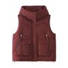 Vest Autumn and Winter Short Down Cotton Vest Women's Korean Version Fashion Vest Thickened Vest