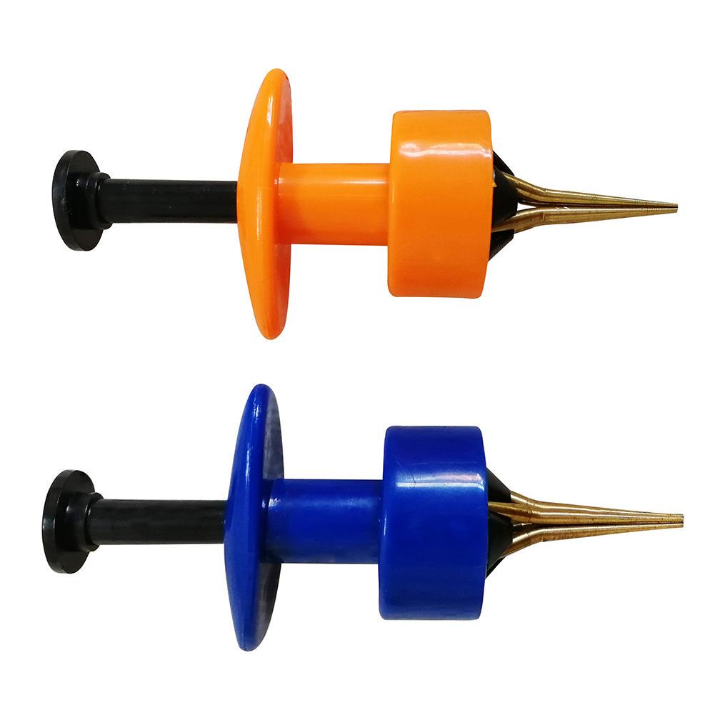 Small Live Worm Loadng Tool Earth Worm Red-Worm Maggots Loading Clip Fishing Tool for Carp Fishing Supplies