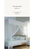 Free Shipping Bedroom Mosquito Net - Full Coverage Floor Net for Single Bed, Anti-Mosquito Protection, Perfect for Rentals