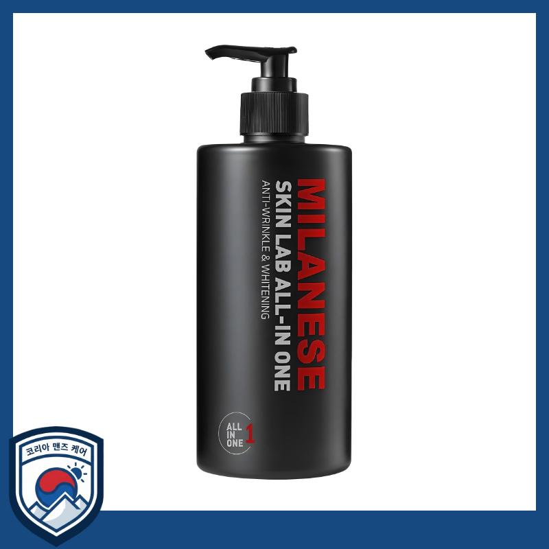 [MILANESE] Skinlab Men s All-In-One Jumbo Size 500ml - Professional High-Capacity Hydrating & Sebum Control Therapy