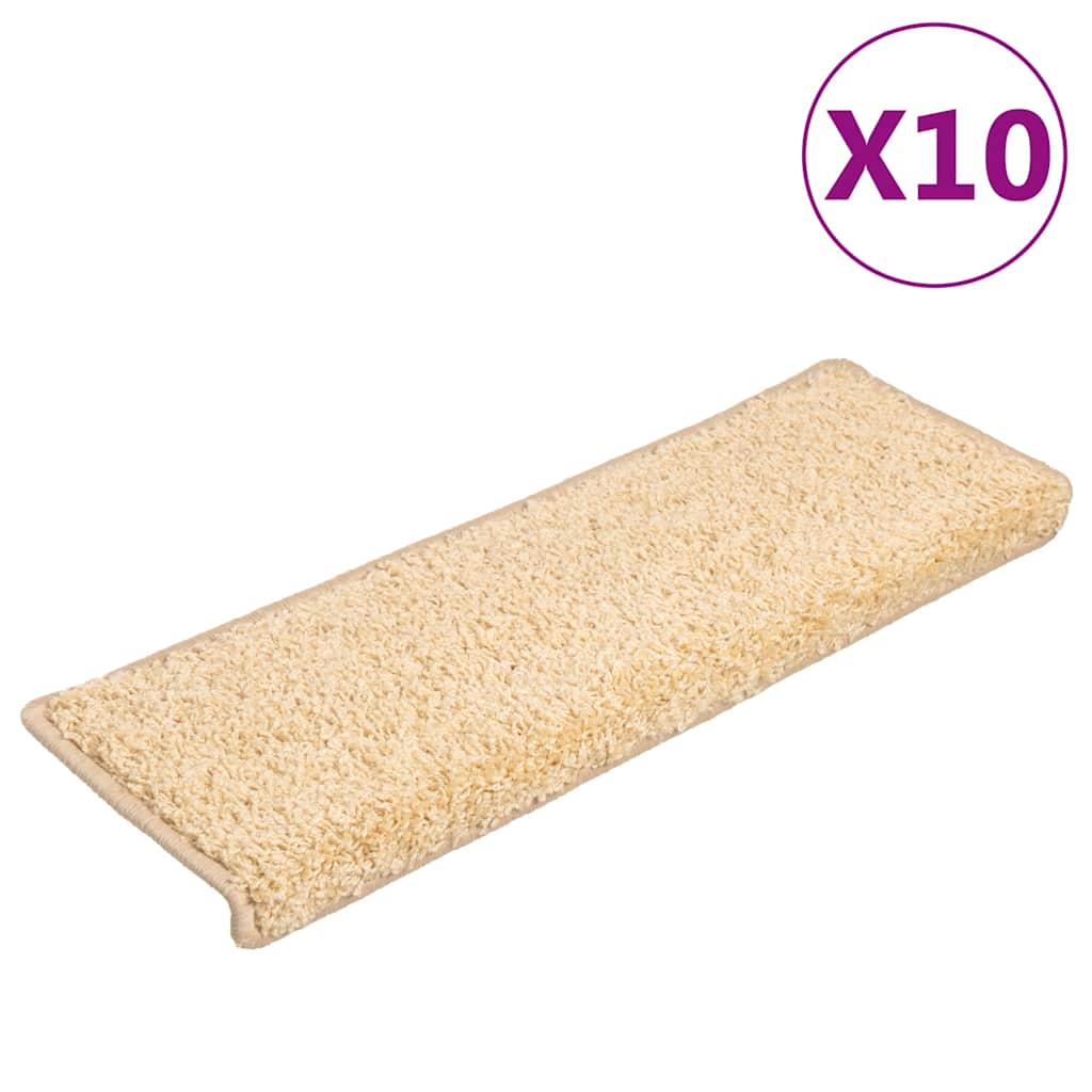 Vidaxl Nakładki Na Schody, 10 Szt., 65X21X4 Cm, Brązowe