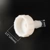 1/2" Female Thread To 4/6/8/10/12/14/16/20mm Barbed Straight Connectors 1/2" Male Thread Water Tank Joints Water Supply Adapters