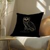 Drake O-O-Ovo O-Owls Cushion Cover Soft Short Plush Pillow Cover Smooth Cozy Texture Aesthetic Cushion Case Home Decor