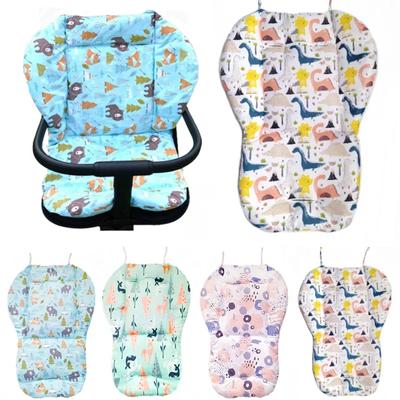 Baby Kids Highchair Cushion Pad Mat Booster Seats Cushion Pad Mat Feeding Chair Cushions Pad Stroller Cushion Mat Cotton