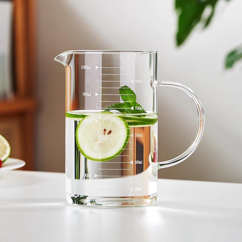 WEIMINGNUO 1000ml High Borosilicate Glass Measuring Cup