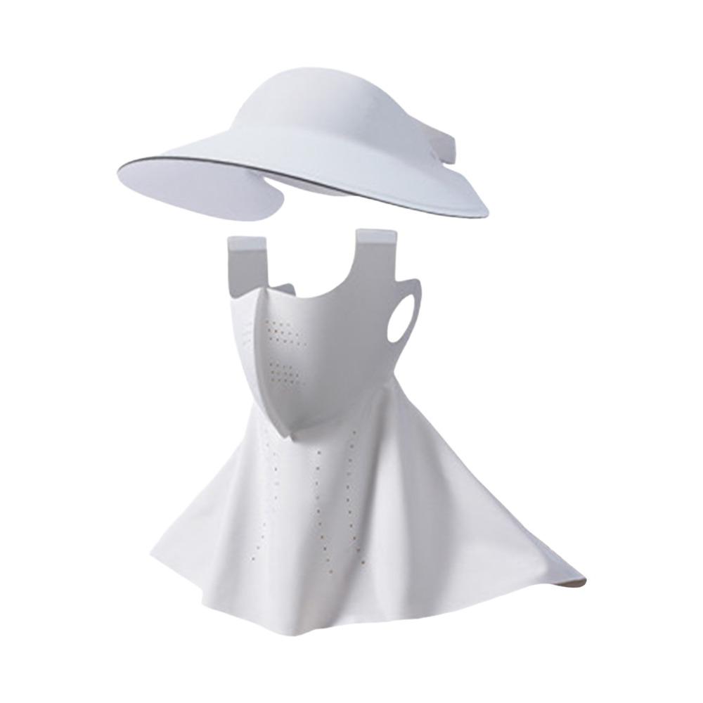 3D Breathable Sun Protection Mask Ice Silk Sunshade Face Mask Fashion Anti-UV Neck Scarf  Cycling