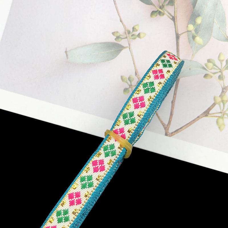 1 см этническая кружевная тесьма с вышивкой для танцевального костюма и аксессуаров для одежды