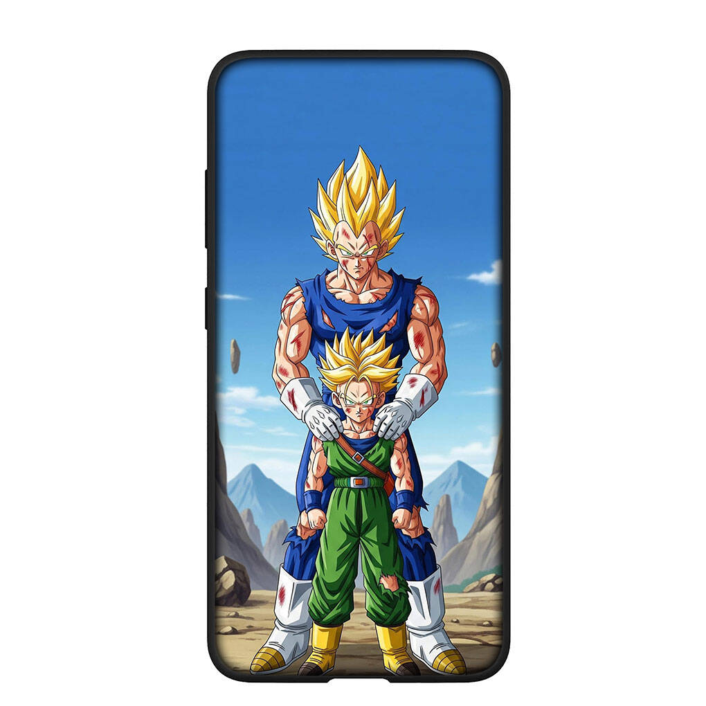 Phone Case for iPhone 17 15 16 Plus Redmi Note 14 12 11 13 Pro Max Huawei P30 P20 Lite OPPO A60 A40 A80 A54 Son Gokus Comics Dragon Vegeta Ball Cover