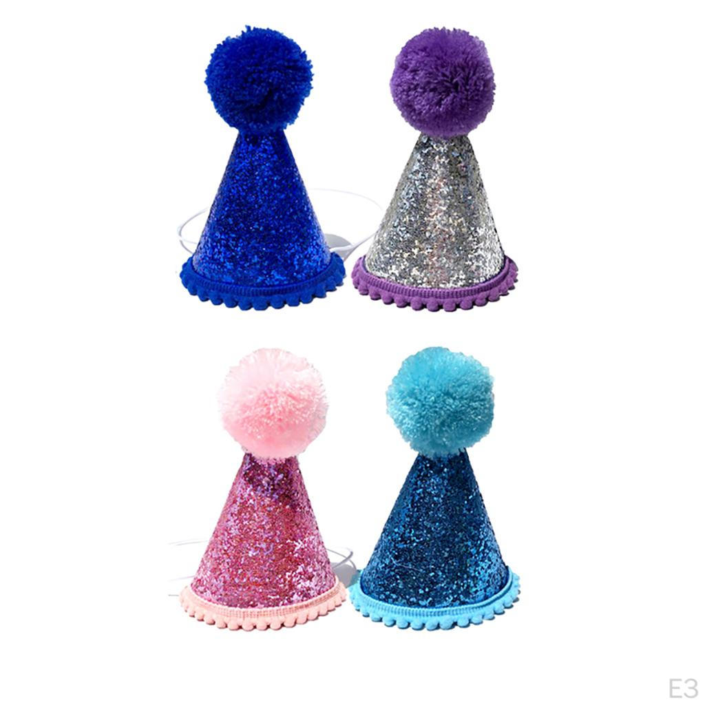 Pets Accessories with Headband Birthday Hat