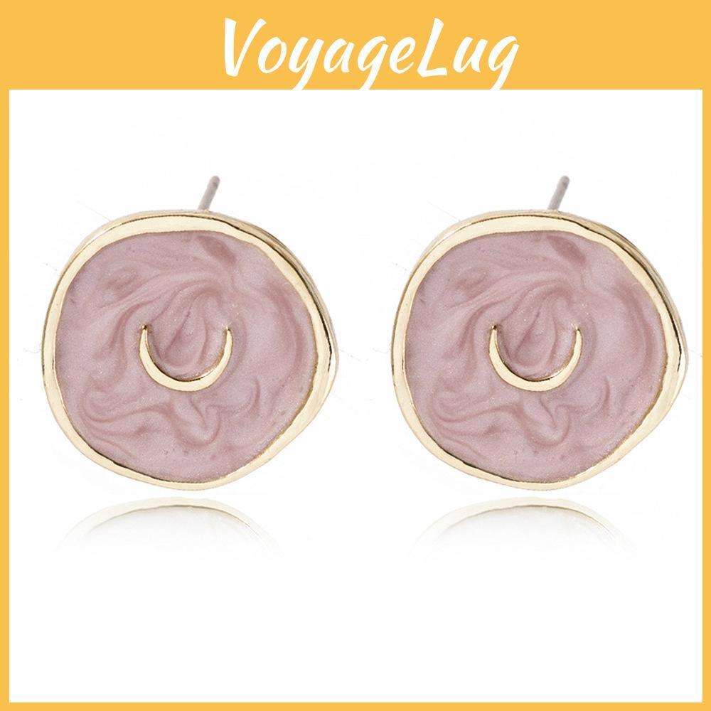 Geometric Heart Versatile Moon Star Earrings For Women In Multiple Colors