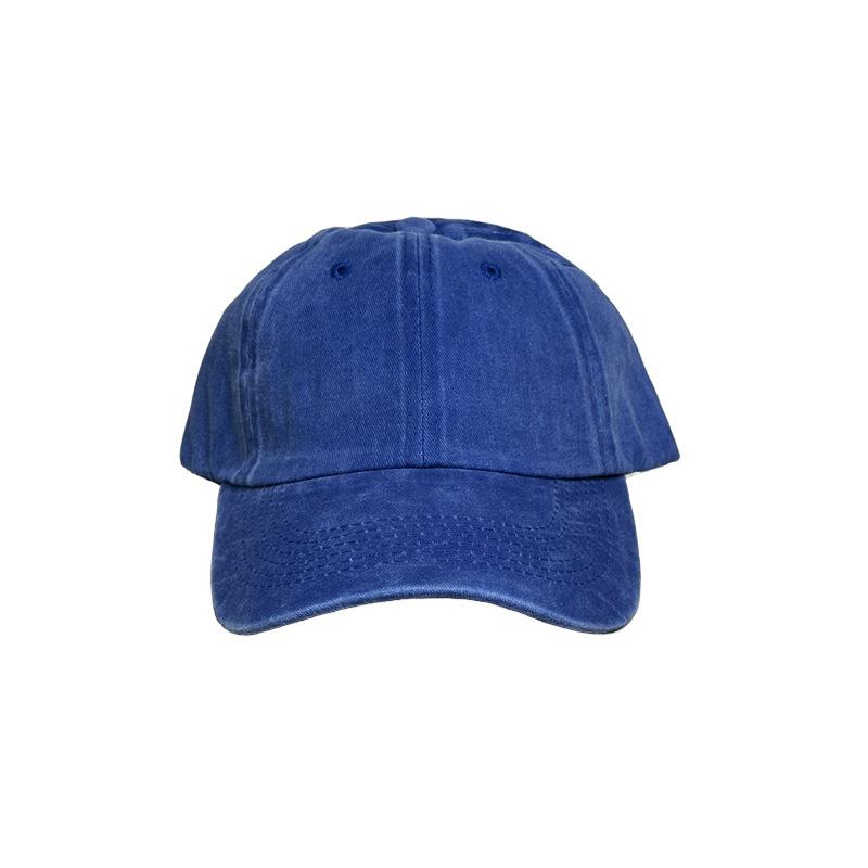 Breathable Solid Color Baseball Cap Women's New Empty Top Retro Sunshade Cap Men's Face Small Versatile Hat Women