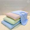 Summer Cool Pillowcase Ice Silk Air Conditioning Pillowcase Breathable Soft Elastic Cooling Pillow Cover for Memory Foam