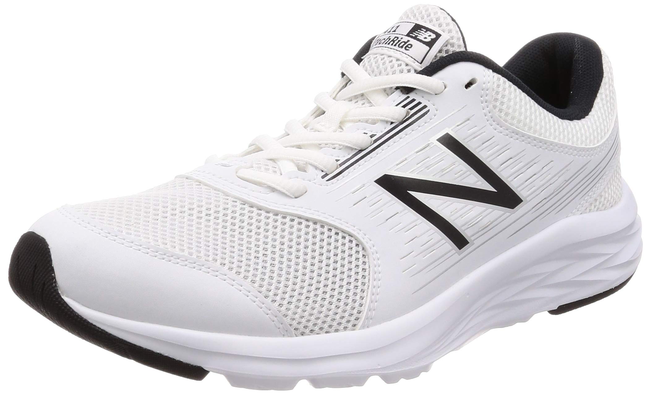

New Balance M411 Running Shoes Lightweight Wide CD3 Size White Size cm (Previous Model) - Men s Running/Walking Sneakers, White, Fit, (RED) 25.5 cm,