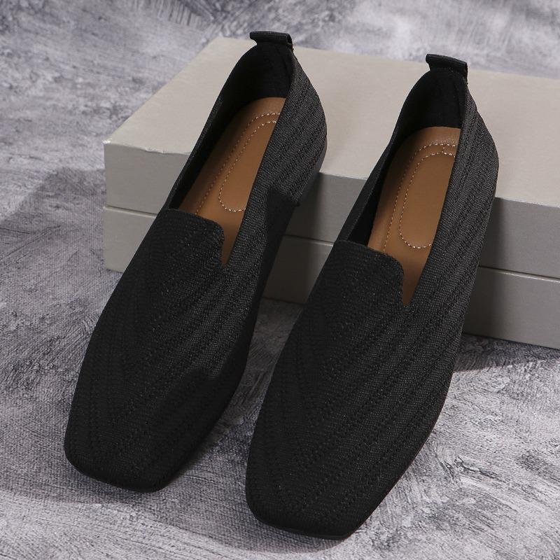 Fashion European and American Single Shoes 2024 New Simple Solid Color One Foot Shallow Mouth Daily Single Shoes for Women Zapatos Mujer