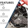 Dirt Bike Engine Cover Guard for XR650L,CNC Aluminum Motorcycle Case Saver Protector for XR 650L 1993-2024-Red