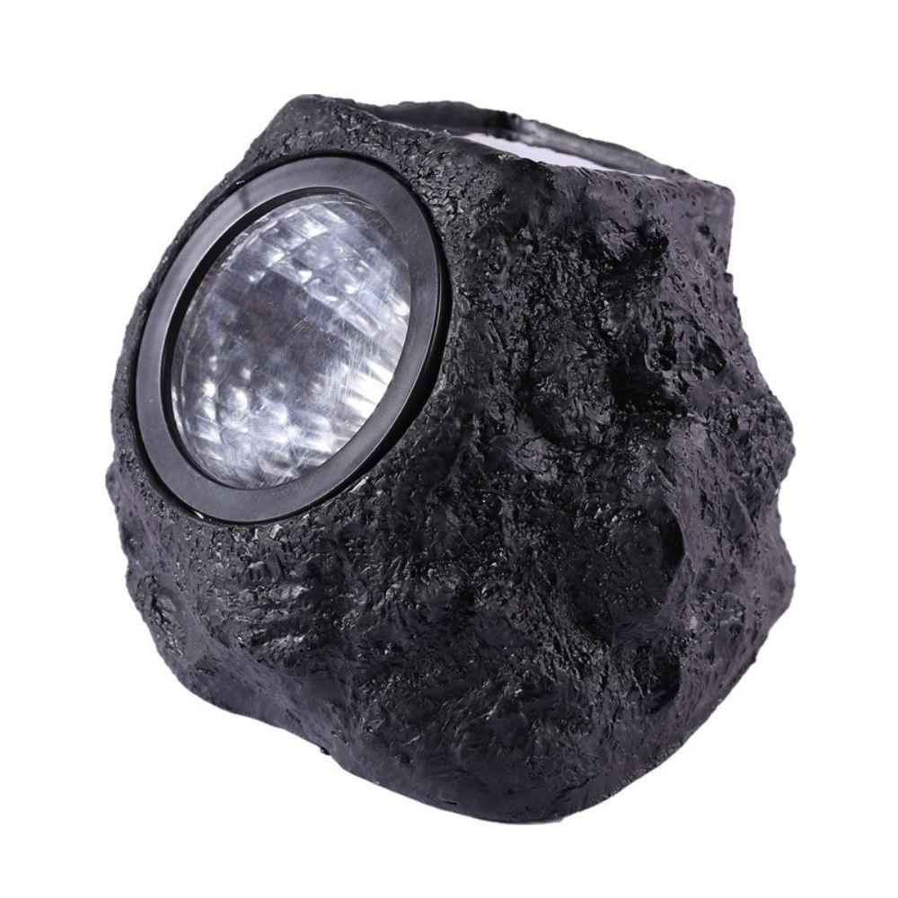 Spotlight Solar Stone Light Simulation Stone Lawn Lamp Warm Light Solar  Rock Lamp  Landscape