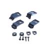 EHL502+EHL503 Headlight Holder Mount Repair Bracket Tab Set Left Right Side for VW Golf MK4 A4 1J HB Sedan Estate 1997-2006 1J0998225 1J0998226