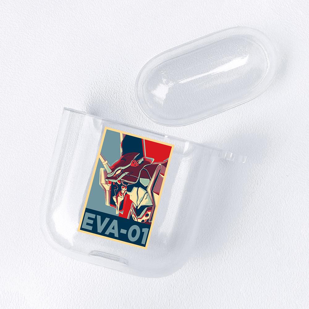 Japan Anime Figures Transparent Airpods Case for Funda Airpods 2/1 Cover Bakugo Bokuto Himiko Mirio Yumeko Deku Soft TPU Cases