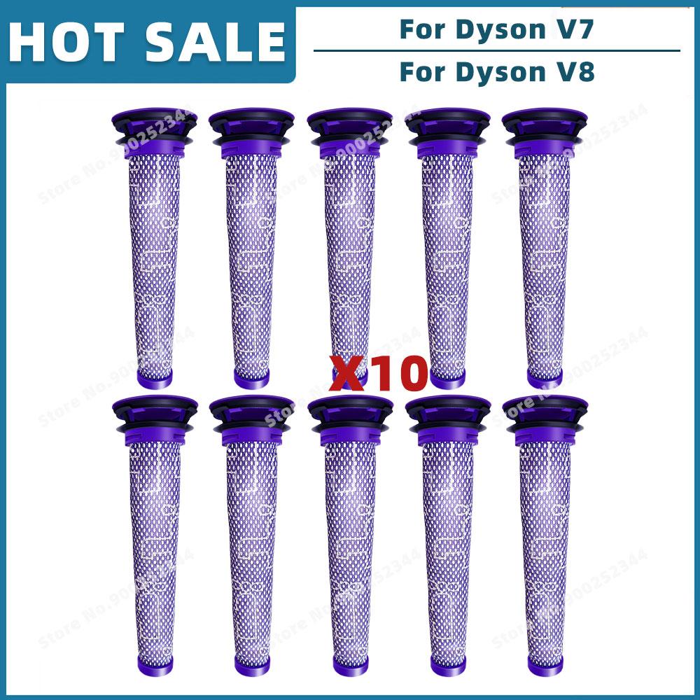 Compatible For Dyson V7 V8 Cordless Vacuum Cleaner Replacement Spare Parts Accessories Pre Filter Post Filter