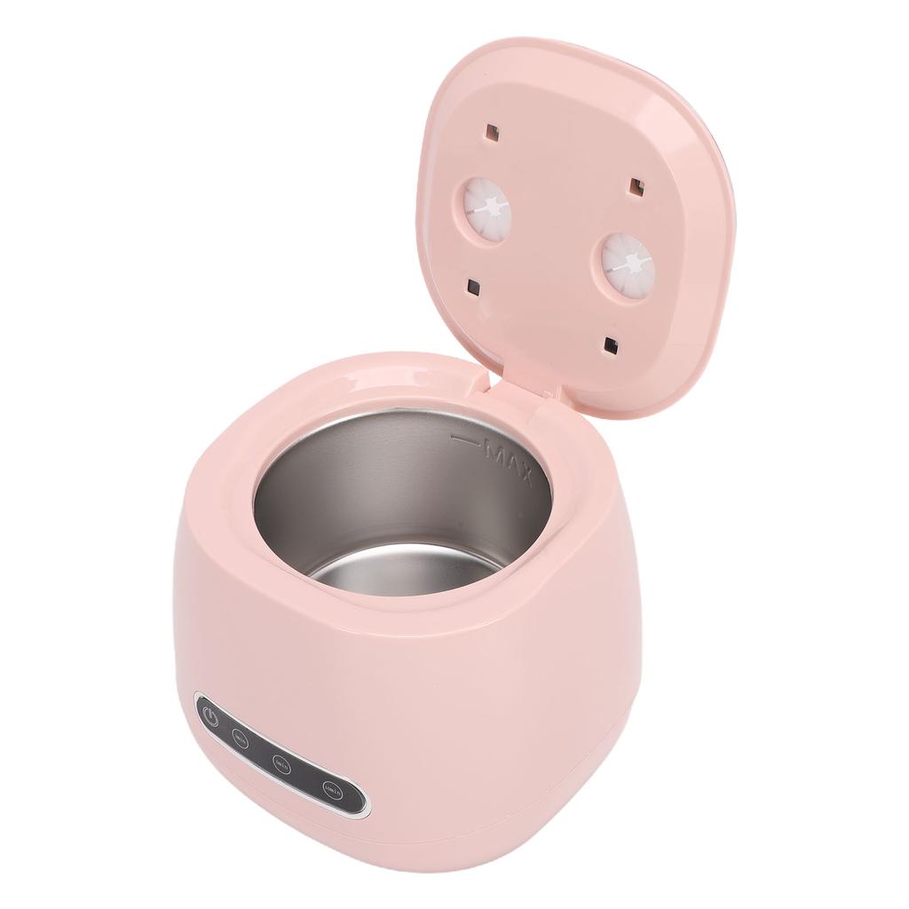 Nail Tool Cleaning Machine Rechargeable Vibration Nail Cleaner Box with 3 Timer Modes   Display for Drill Bits Brushes Jewelry