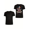 European Sizes Men's Patriotic Independence Day T-Shirt -Back Print - American Flag Graphic Tee - Machine Washable Casual Top