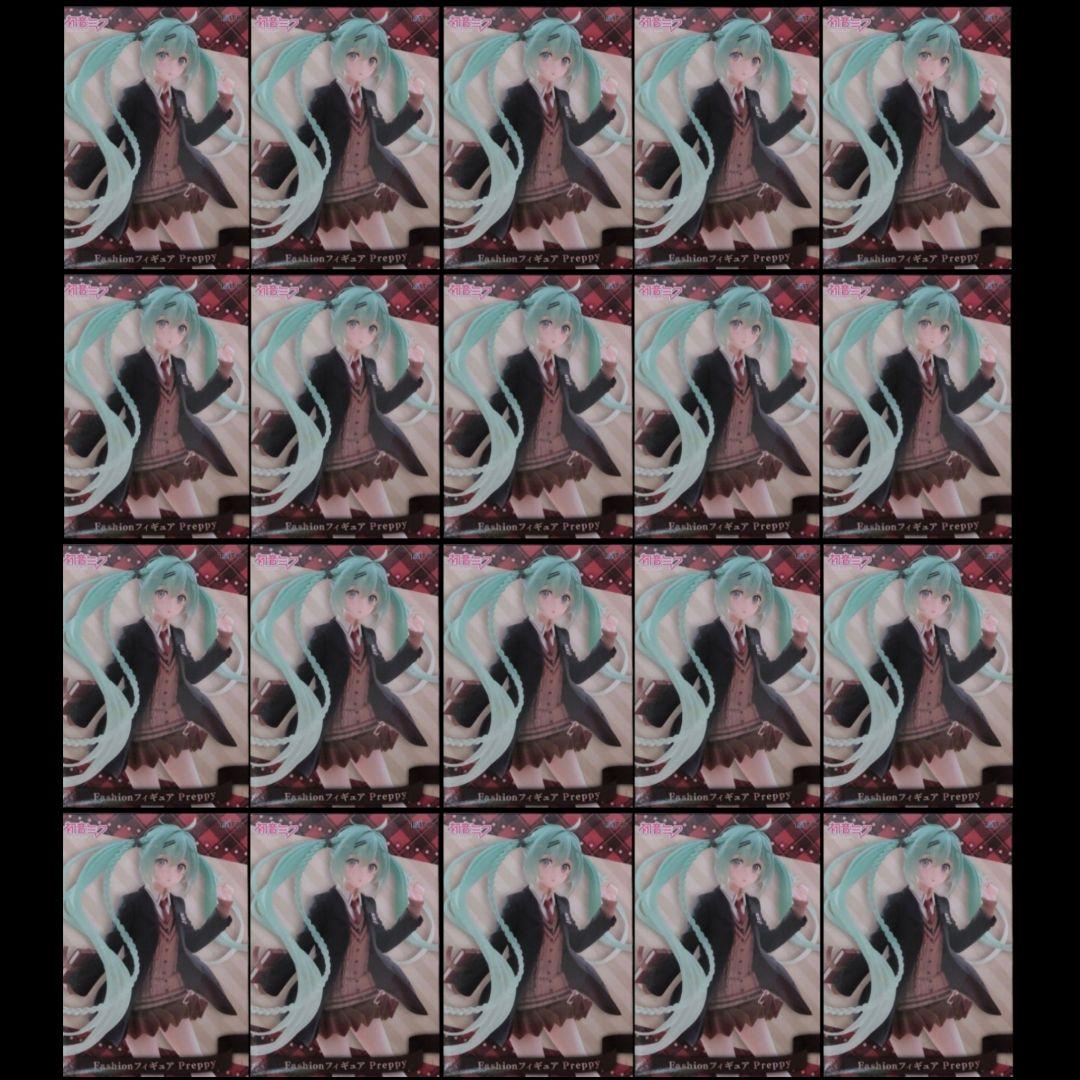 

[Б/У] Модная фигурка Хатсунэ Мику Набор преппи из 20 штук