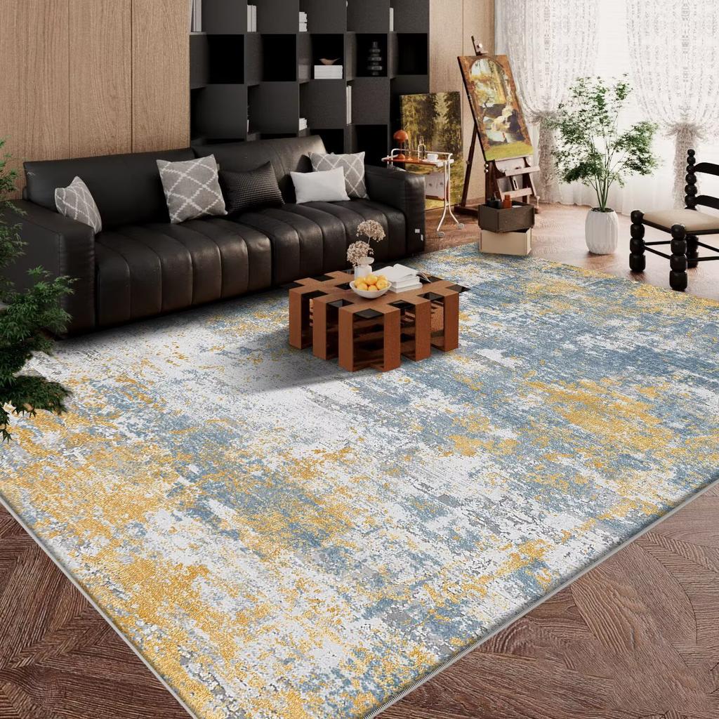 Minimalist Carpets Light Luxury Living Room Bedroom Decor Soft non-slip Rug Large Area Cloakroom study Floor Mat Easy cleaning