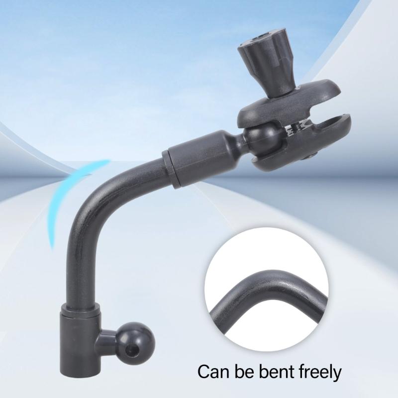 17mm Ball Mount Extension Adapter, 360 Rotation Extension Rod for Car Air Vent Dashboards 17mm Phone Holder