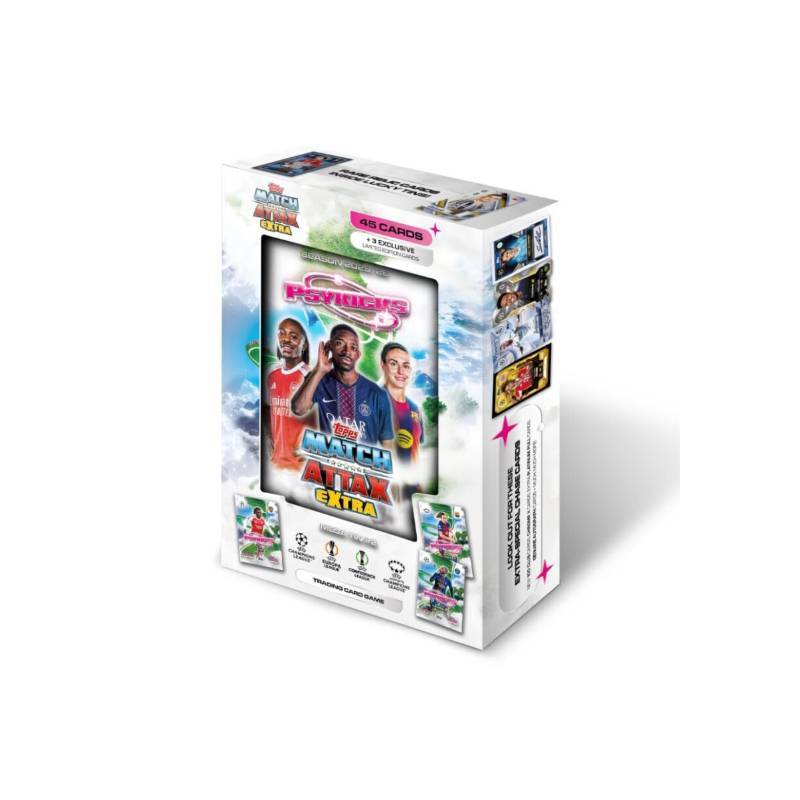 Topps Match Attax Collectors Card Set With Durable Card Stock For Soccer Fans