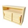 Wooden 1:12 Dollhouse Miniature Model Home Display Shelf Rack Ornaments
