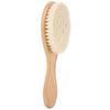 Soft Oil Head Brush Wooden Handle Hair Styling Brush Scalp Grooming Goat Hair Brush  Home Use