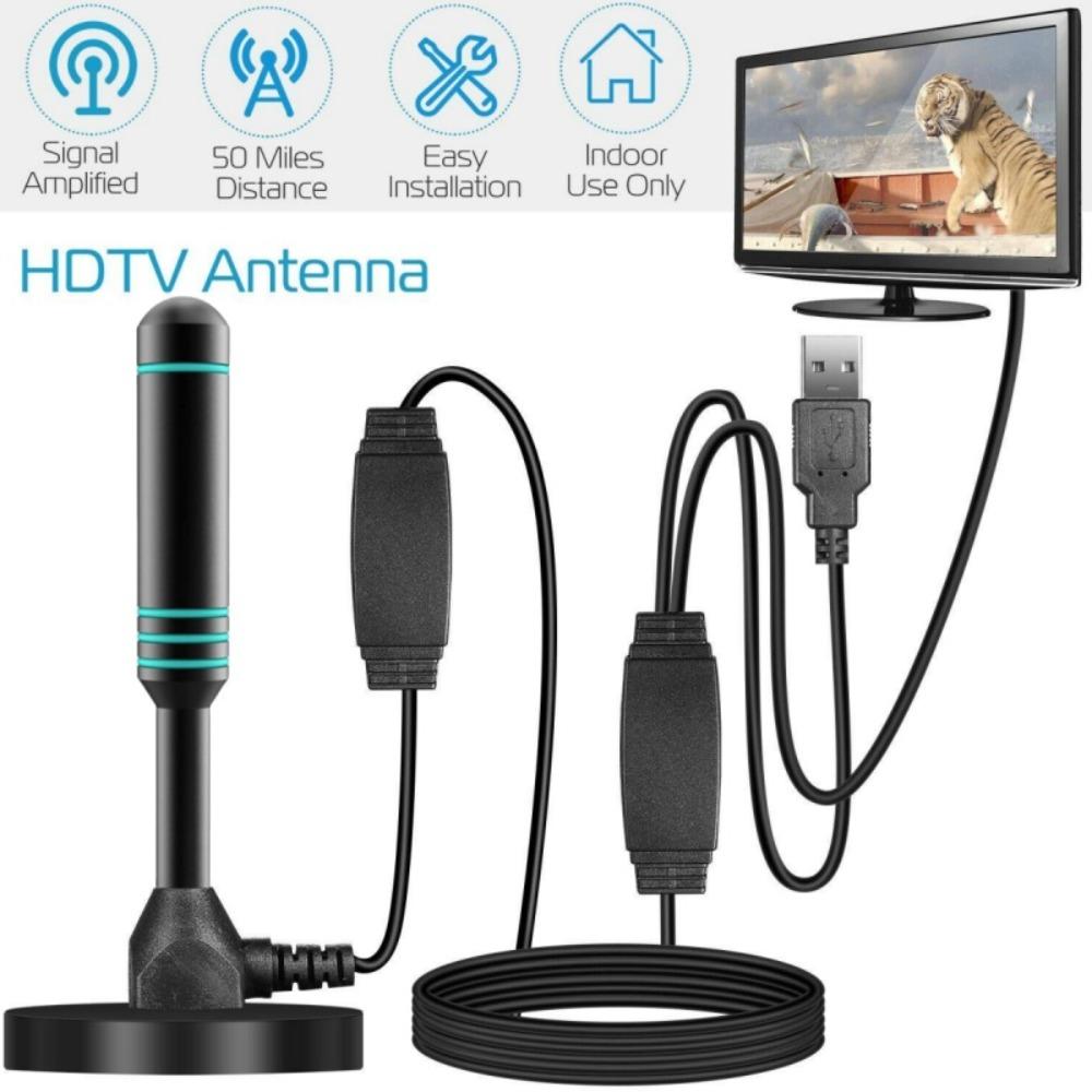 2025 Suction cup TV antenna 4k, 720P, 1080i, 1080P indoor and outdoor digital TV antenna DTMB antenna HDTV antenna