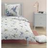 Roupillon Paradise Duvet Cover Set - 2 Pcs - 140 X 200 - 100% Cotton - Blue