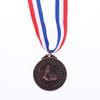 6.5Cm Medal Sports Rewards With Neck Ribbon Metal Winner Medals Competition Award Football Medal For Talent Show Party Race