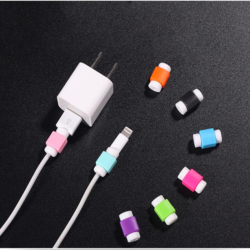USB Cable Protector Earphone Wire Cord Protection Cover Data Charger line Protective Sleeve For Apple iphone 11 12 XR XS Max Pro