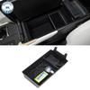 Car Center Console Armrest Box Storage Box Organizer Tray For Lexus ES300h 2026 ABS Black Interior Car Accessories