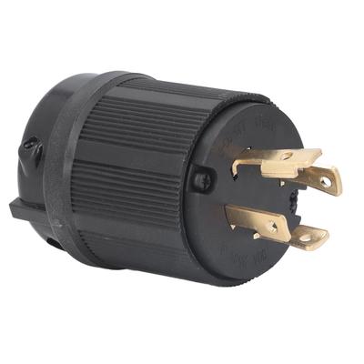 Vergrendelende stekker US-standaard 4 gaten L15?30P Messing Contact Adapter 30A 250V voor Apparaten