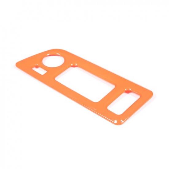 For Corvette C7 2014- Convertible Headlight Switch Button Trim Frame Orange