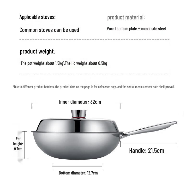 COOKER KING Titanium Non-stick Wok