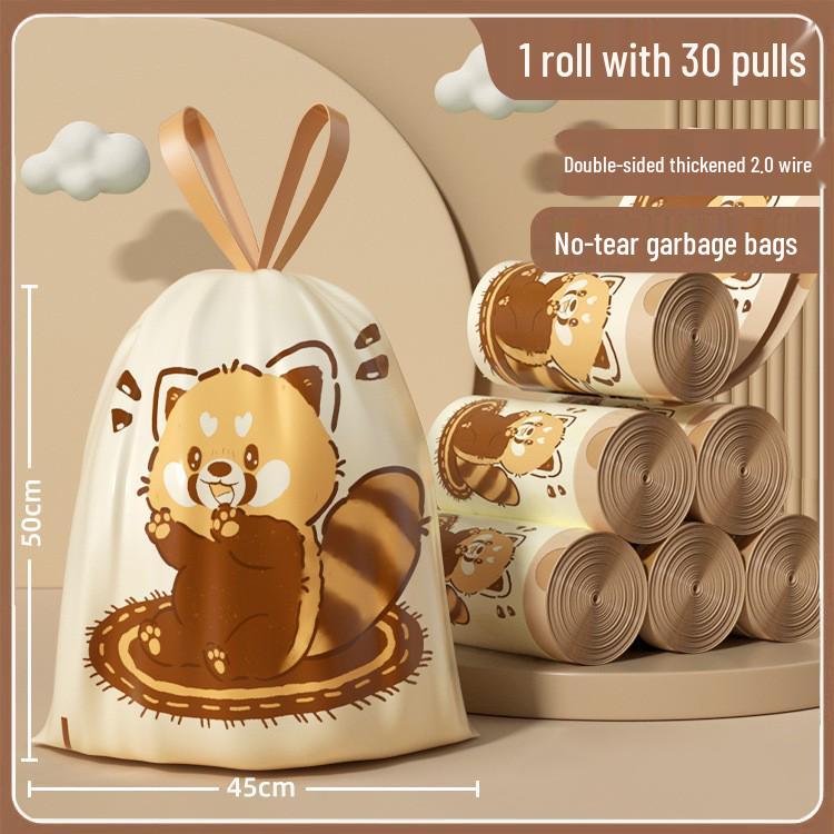 

Пакеты для мусора на завязках Micro Clean для новичков, 30 штук - Толстые, не рвутся, для общежития или гостиной. 45*50cm