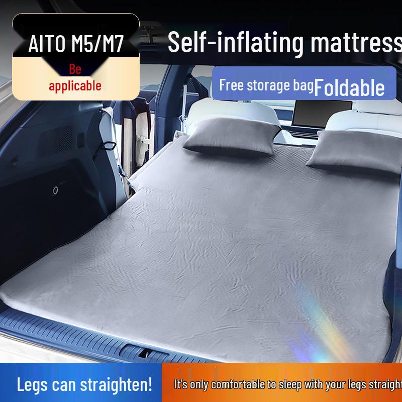 AITO MM Camping Car Sleeping Pad - Inflatable Mattress for Car Trunk